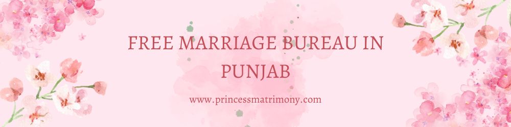 Free Marriage Bureau in Punjab